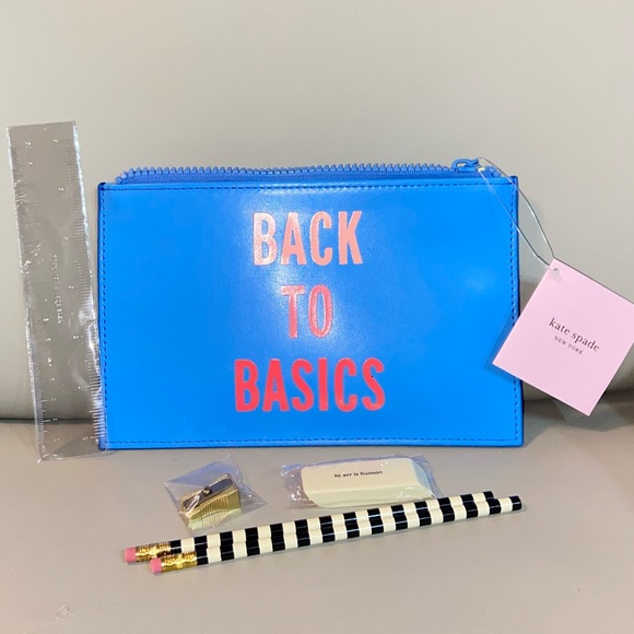 Kate Spade Back To Basics Pencil Pouch - Picture 7 of 8